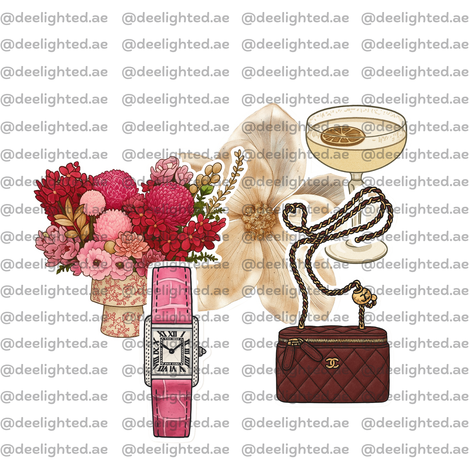 Elegance Served With a Twist 🍸💗